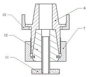 A kind of electrolytic grinding device for realizing rotating liquid and its working method