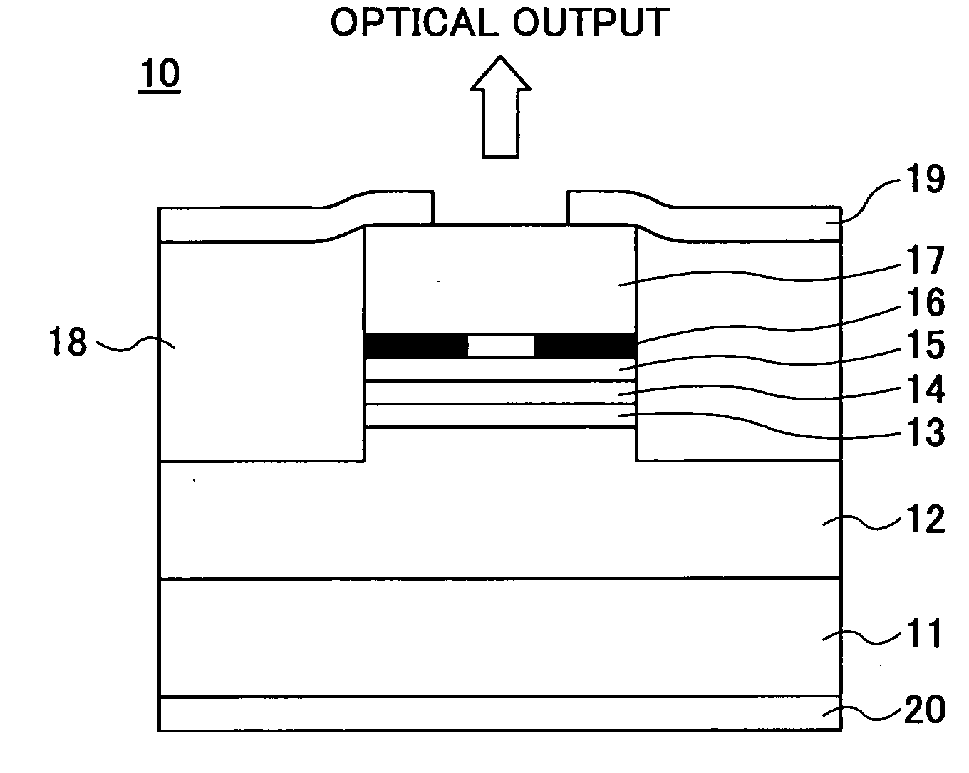 Surface-Emission Laser Diode and Fabrication Process Thereof