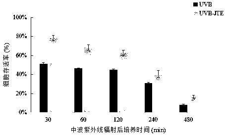 Antioxidant eyedrops containing jasmine tea extract and preparation method of antioxidant eyedrops