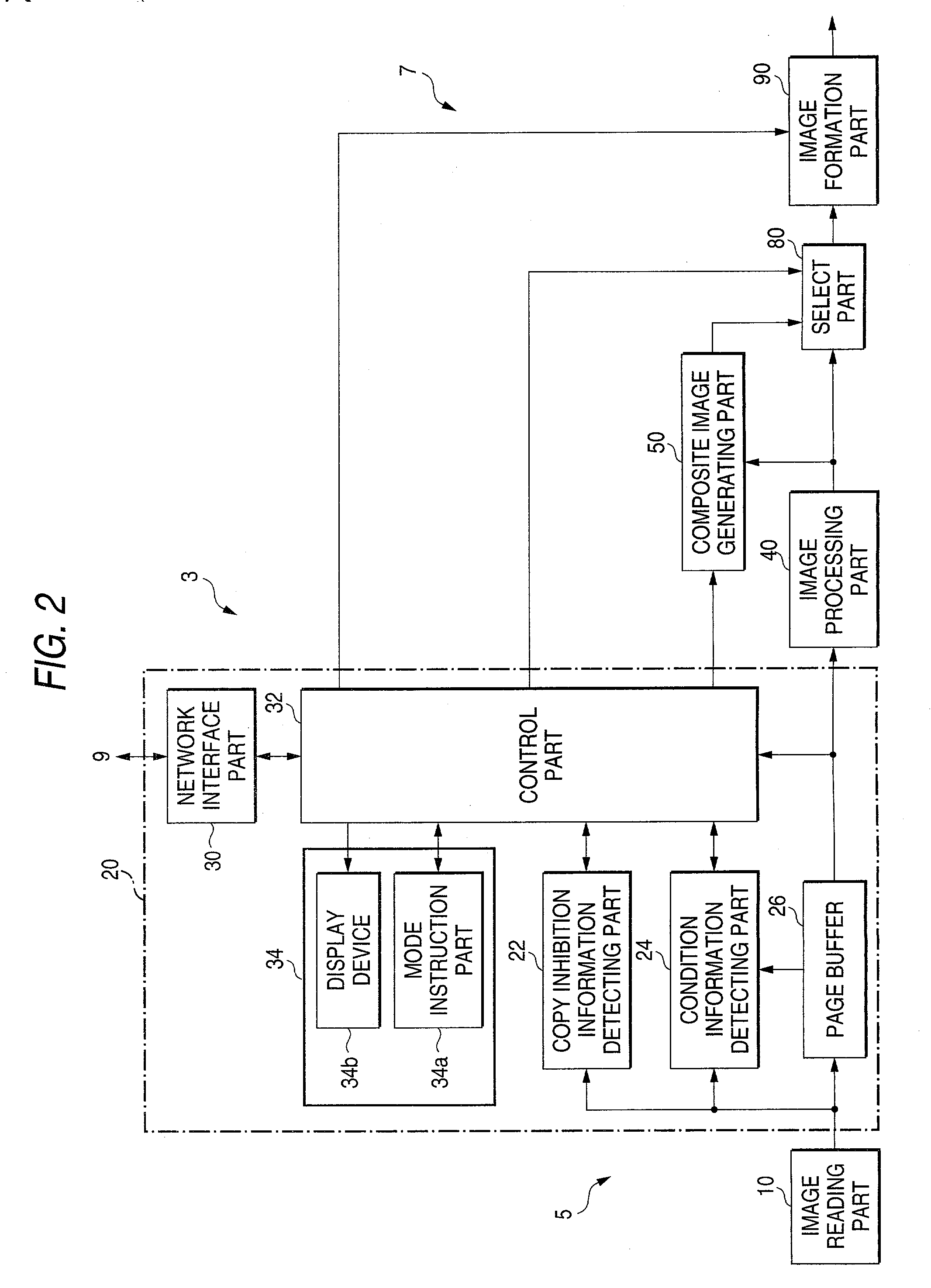Image generating method, device and program, and illicit copying prevention system
