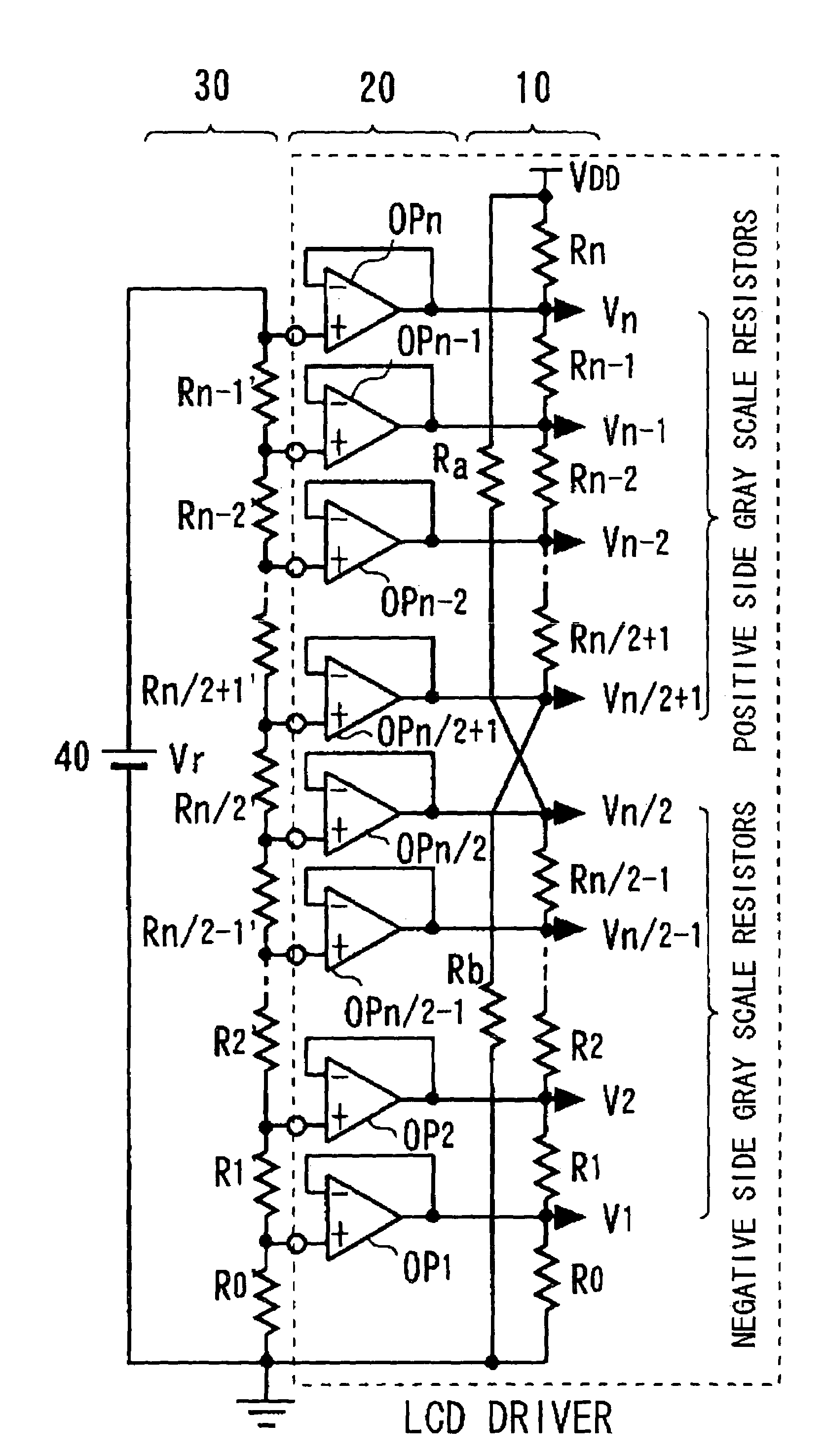 Gray scale voltage generating circuit