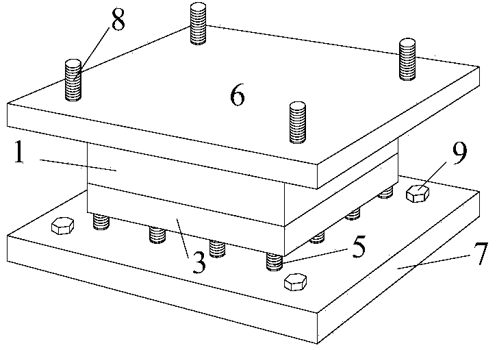 A replacement method for an easily replaceable lng storage tank vibration isolation pad