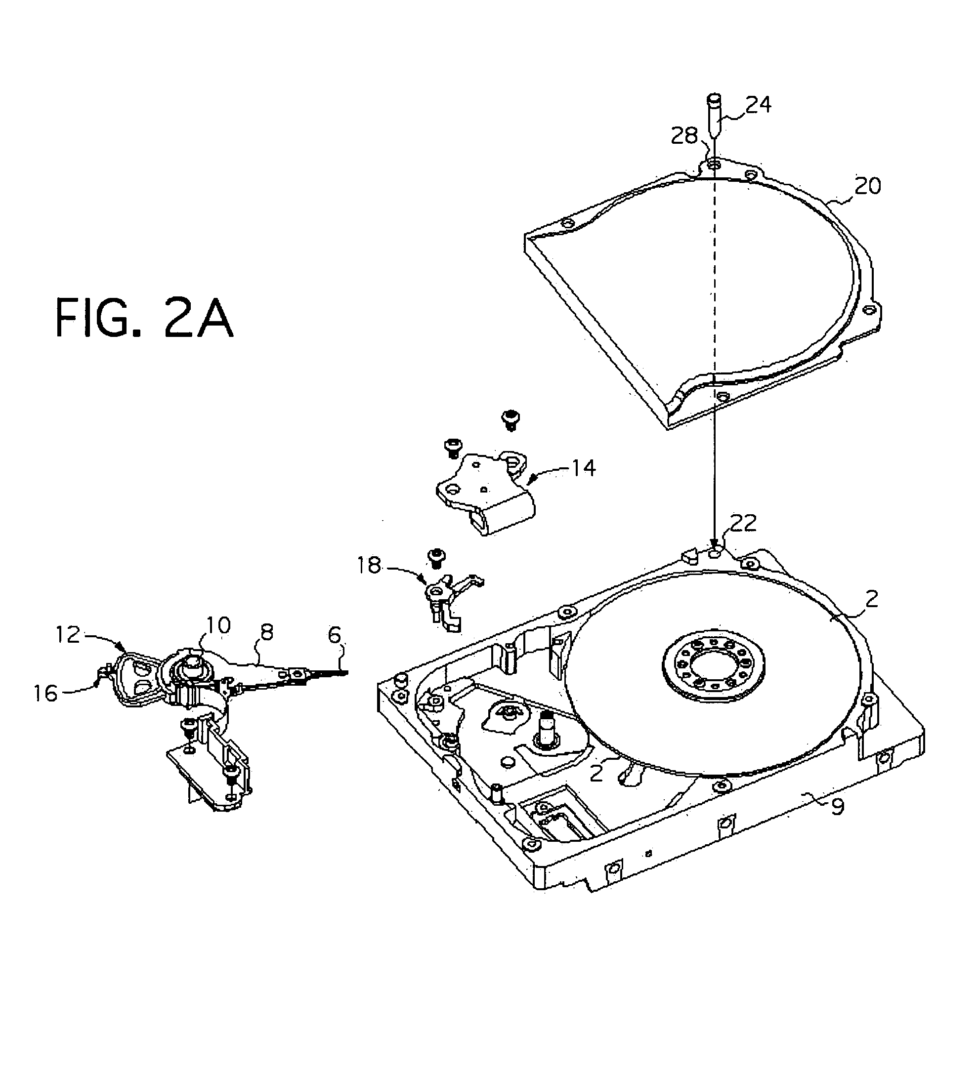Media cover for manufacturing a disk drive