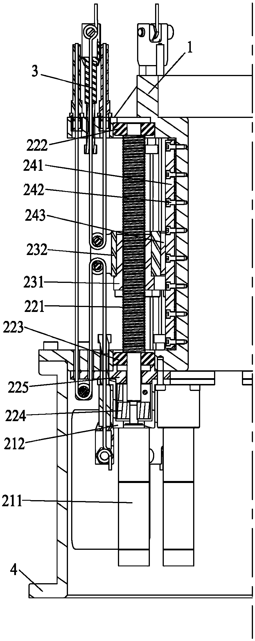 A power device of a mechanical arm