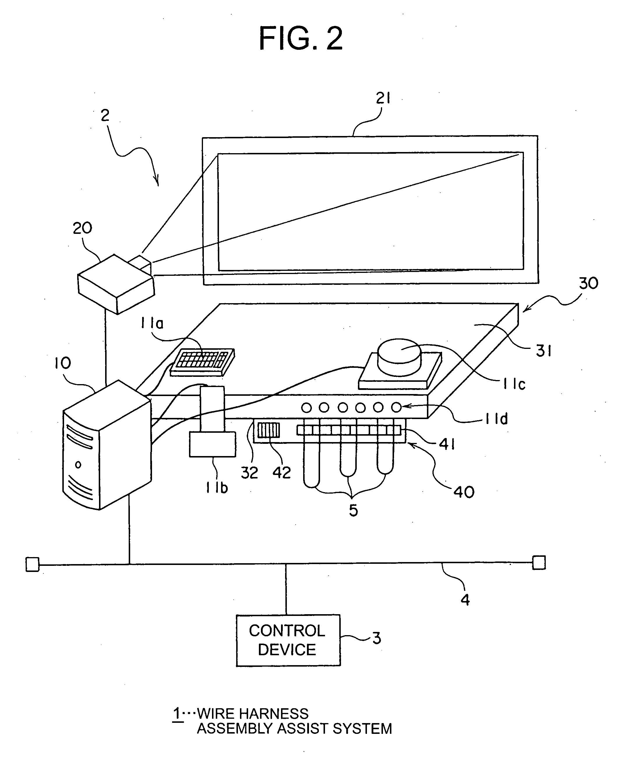 Wire harness assembly assist device, wire harness assembly assist unit, and method of assisting assembly of wire harness