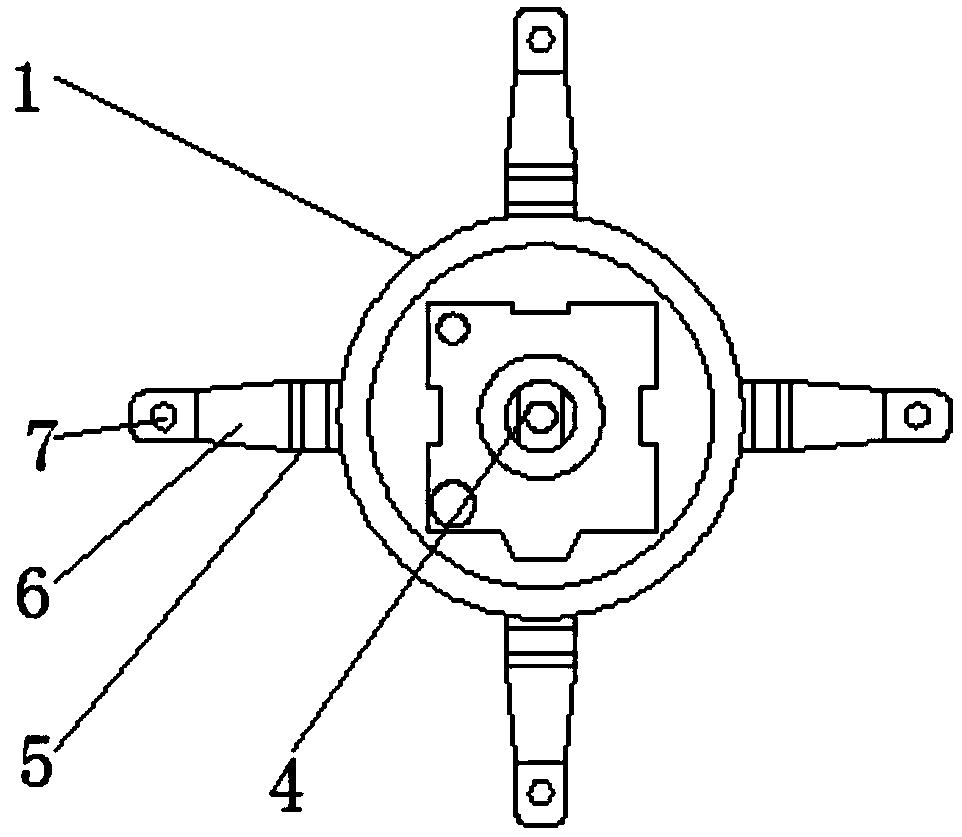 Monitoring vertical rod convenient to move and maintain and manufacturing and use method of monitoring vertical rod