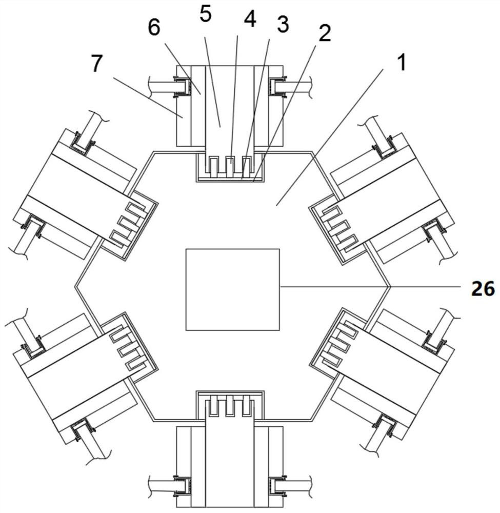 Conductive connection assembly capable of realizing free combination of storage batteries