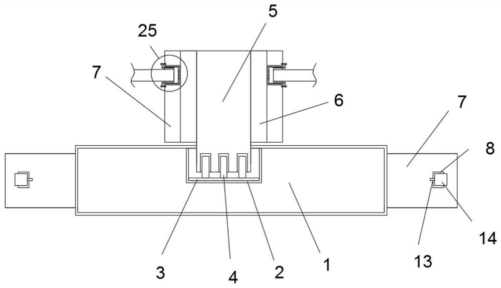 Conductive connection assembly capable of realizing free combination of storage batteries