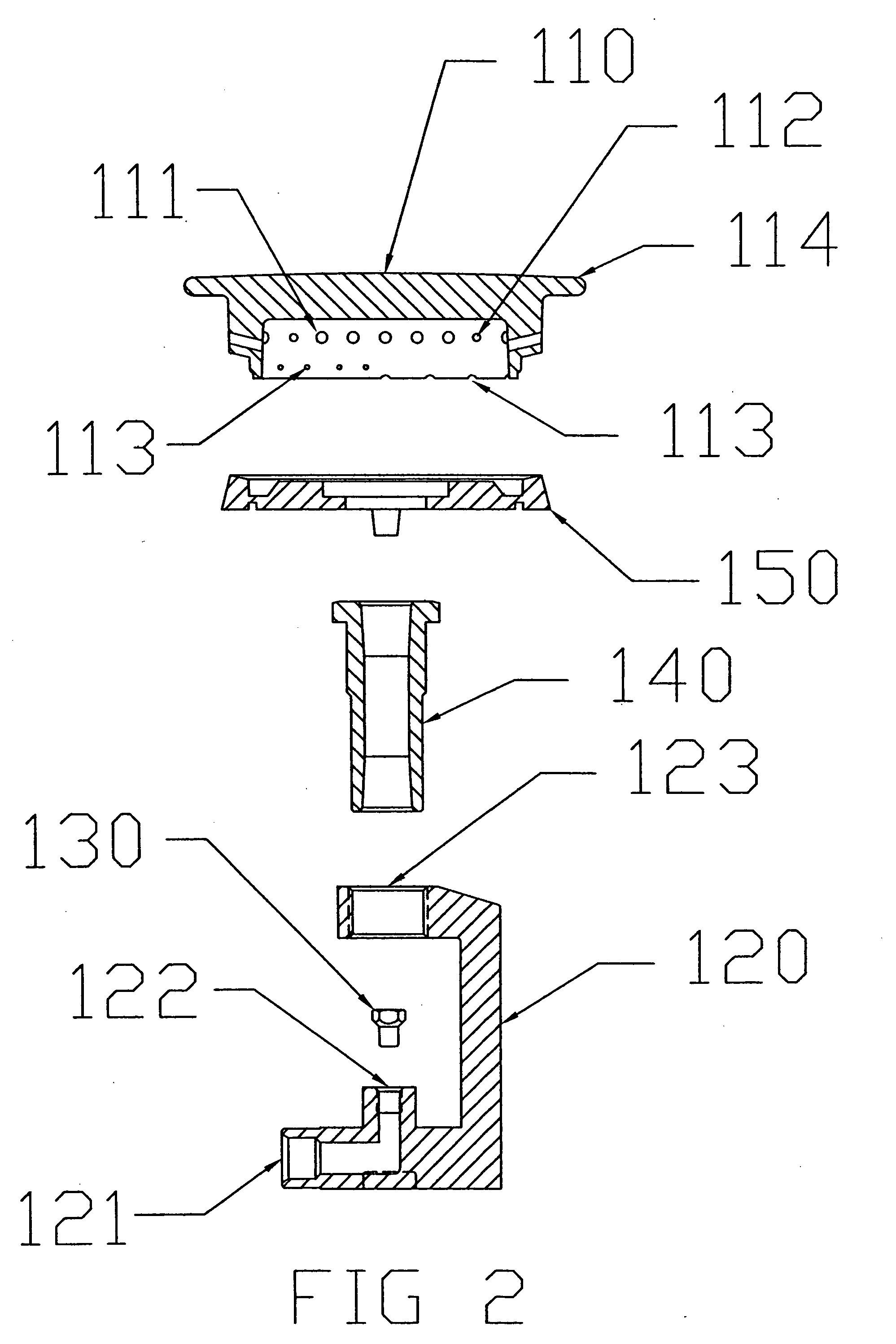 Gas burner head with extra simmer, burner base assembly and combination thereof