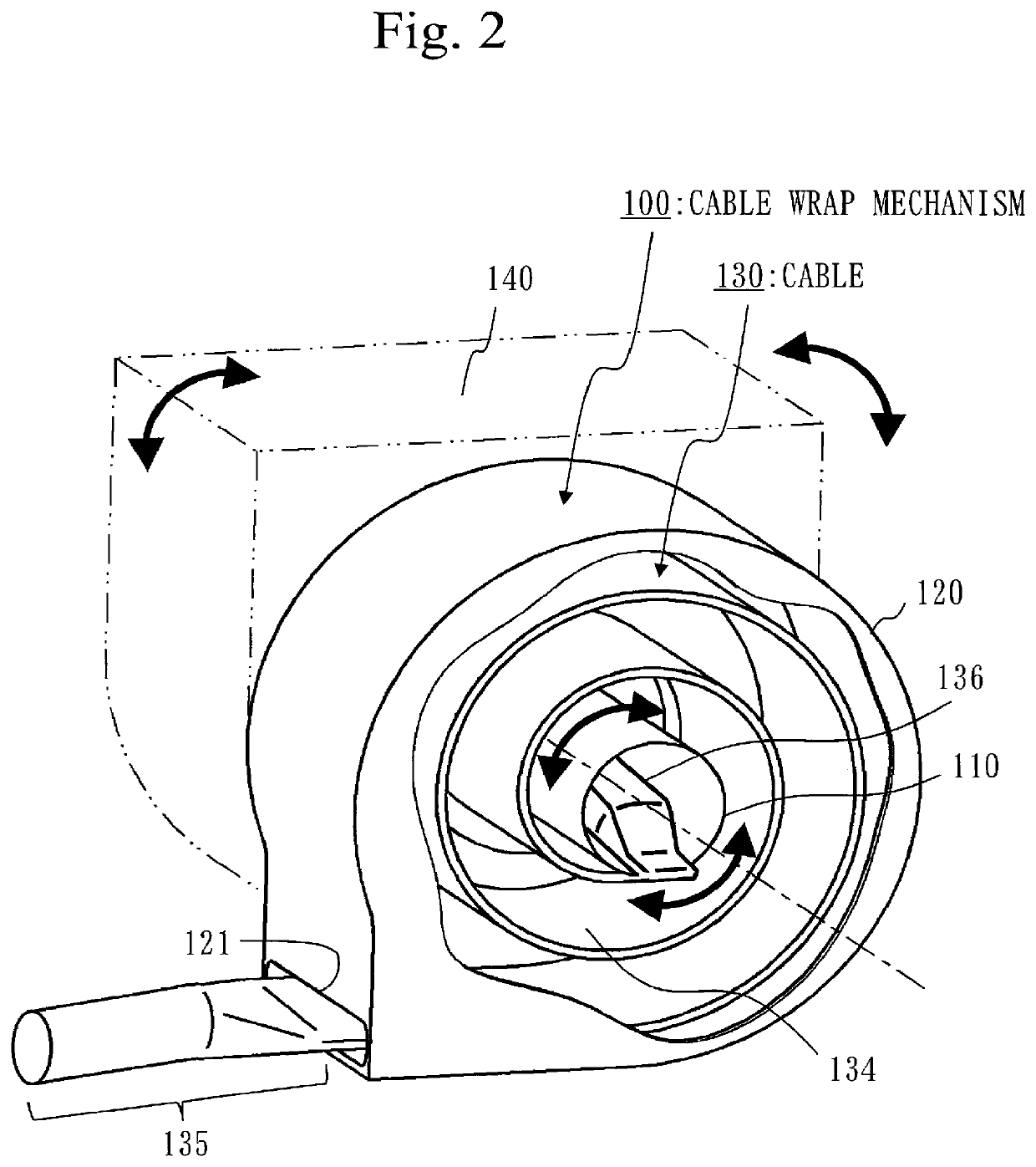 Cable wrap mechanism - Eureka | Patsnap