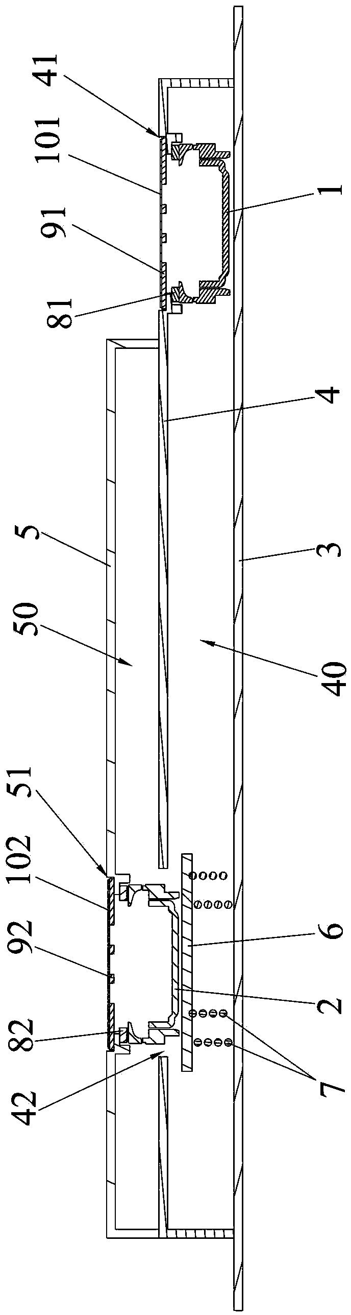 Handheld digital device structure with expandable sound chamber and speakers