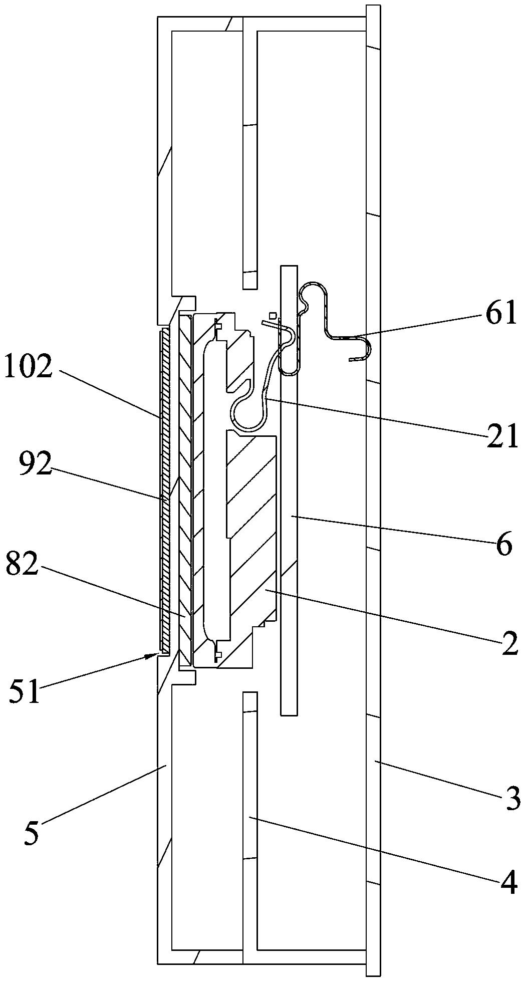 Handheld digital device structure with expandable sound chamber and speakers