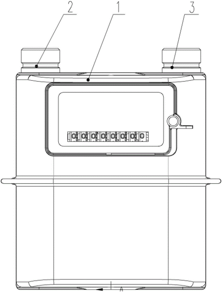 G2.5 diaphragm gas meter