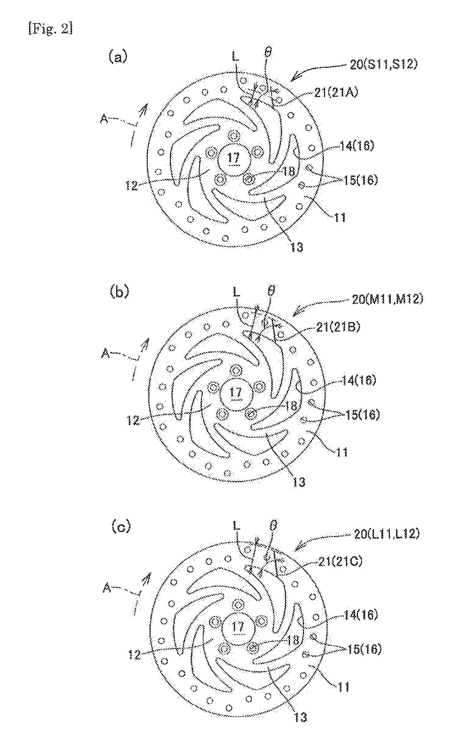 Brake disc having reduced noise