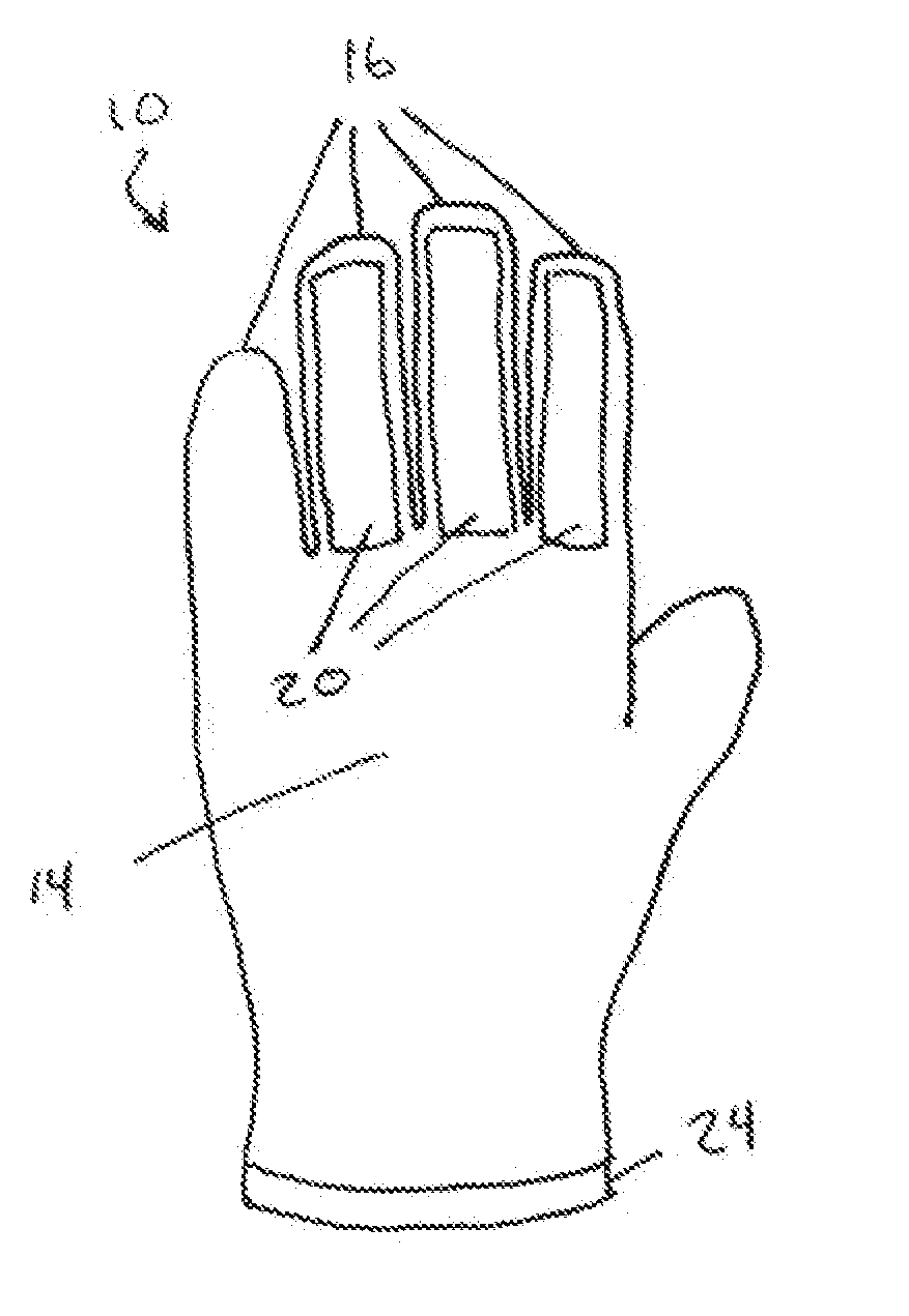 Hand-Mounted Cleaning Tool