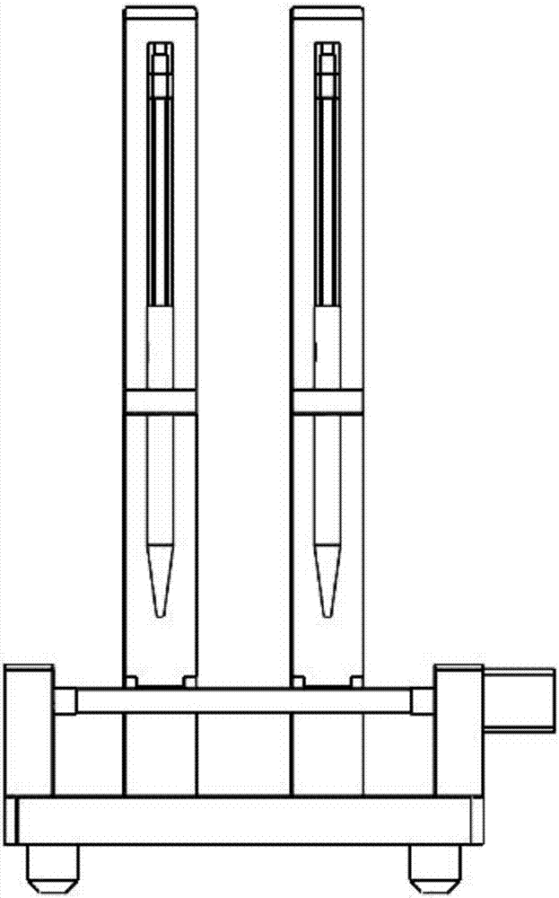 Pretreatment device and method capable of simultaneously determining hydrophobic and oleophobic characteristics of paper