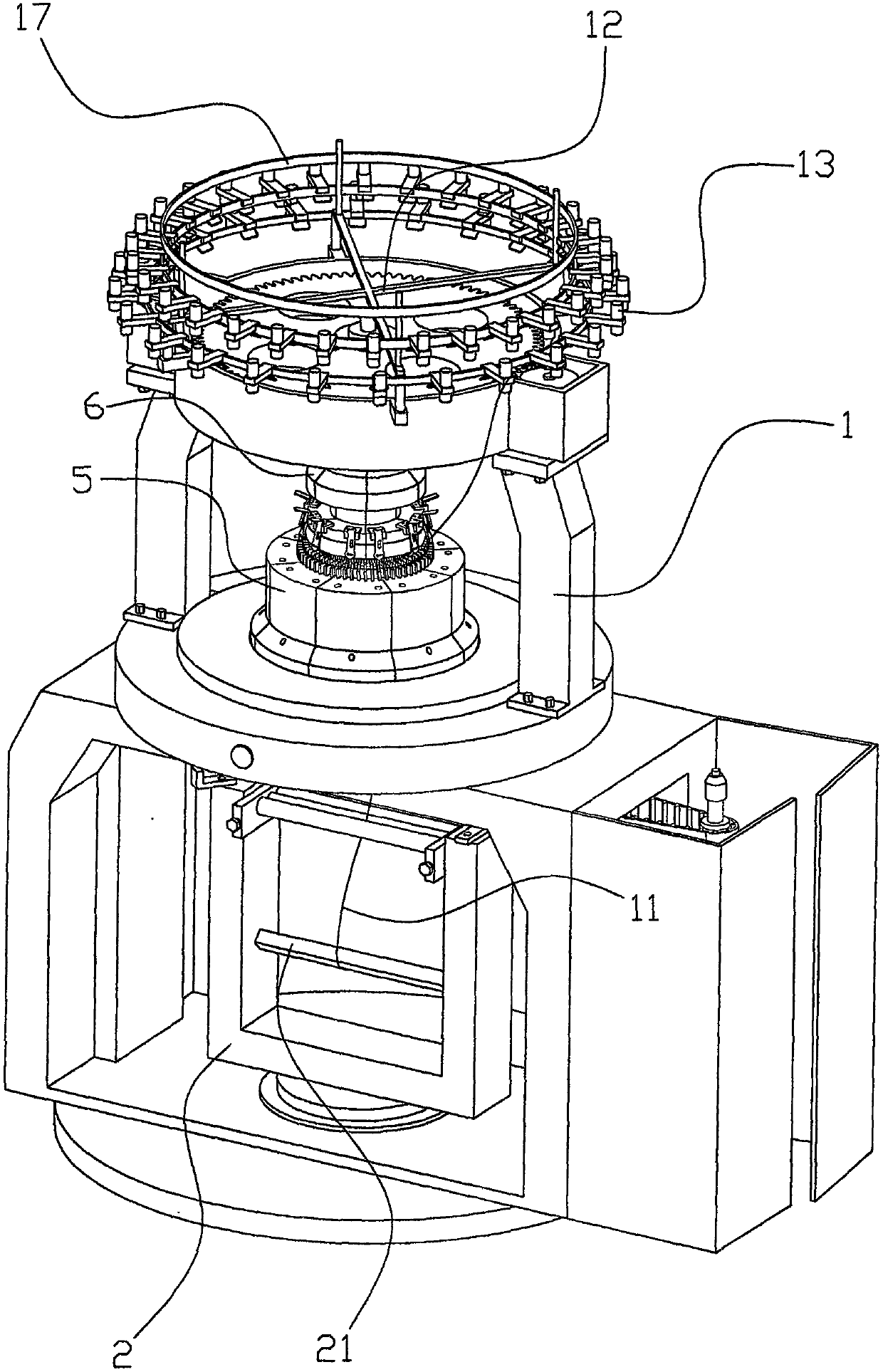 Knitting machine