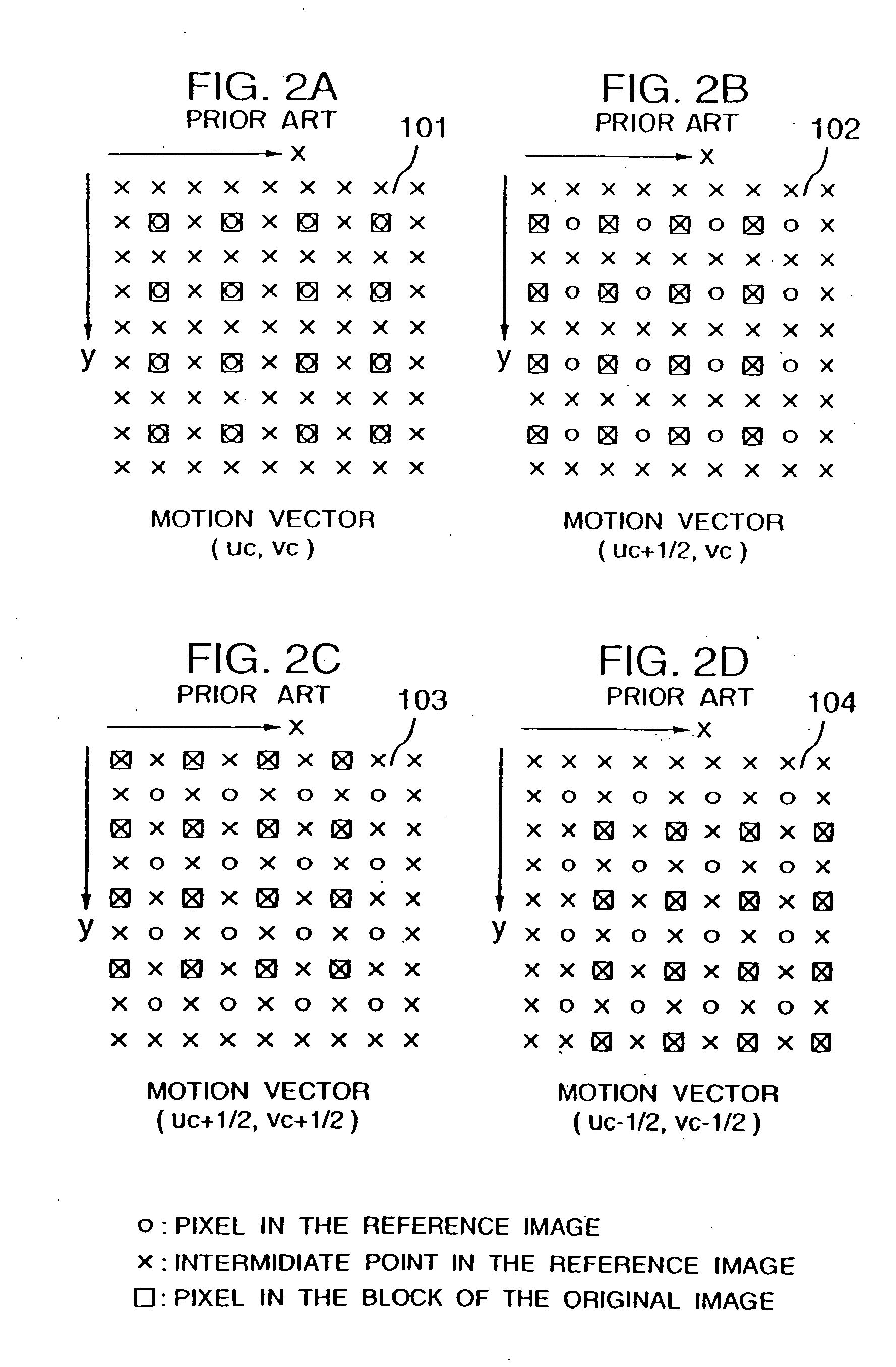 Video coding method and apparatus for calculating motion vectors of the vertices of a patch of an image and transmitting information of horizontal and vertical components of the motion vectors