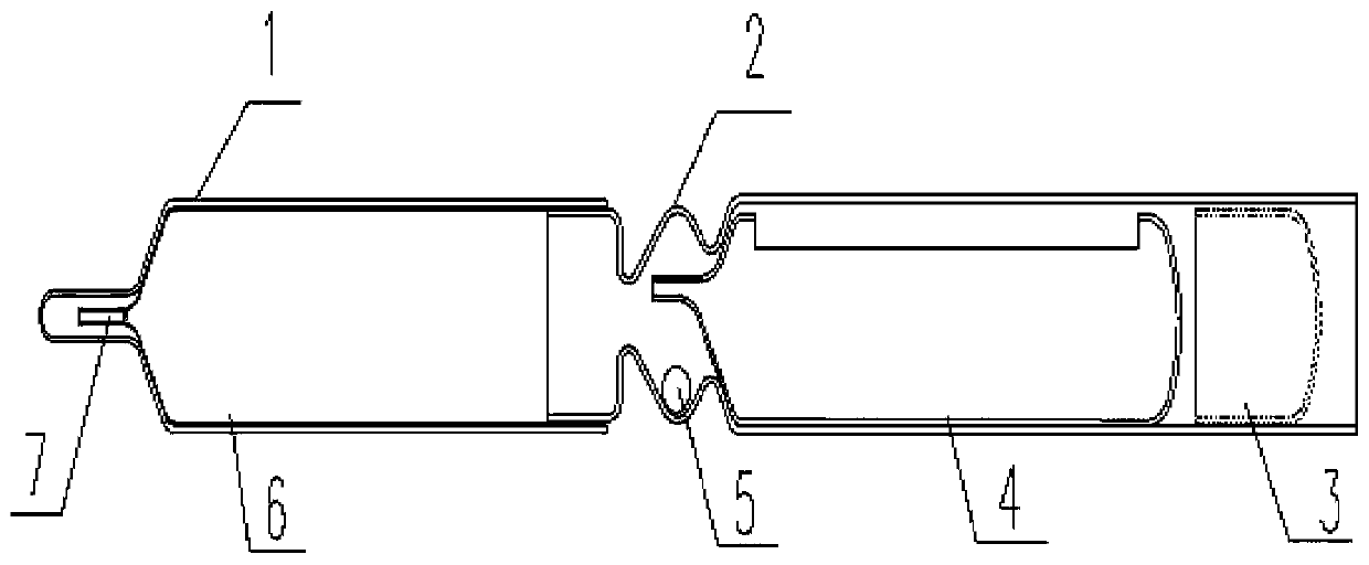 Gallium arsenide single crystal growth device and growth method