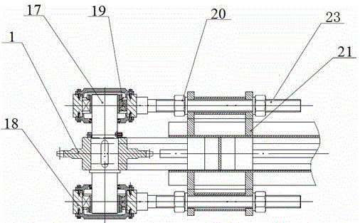 Steel moving rack