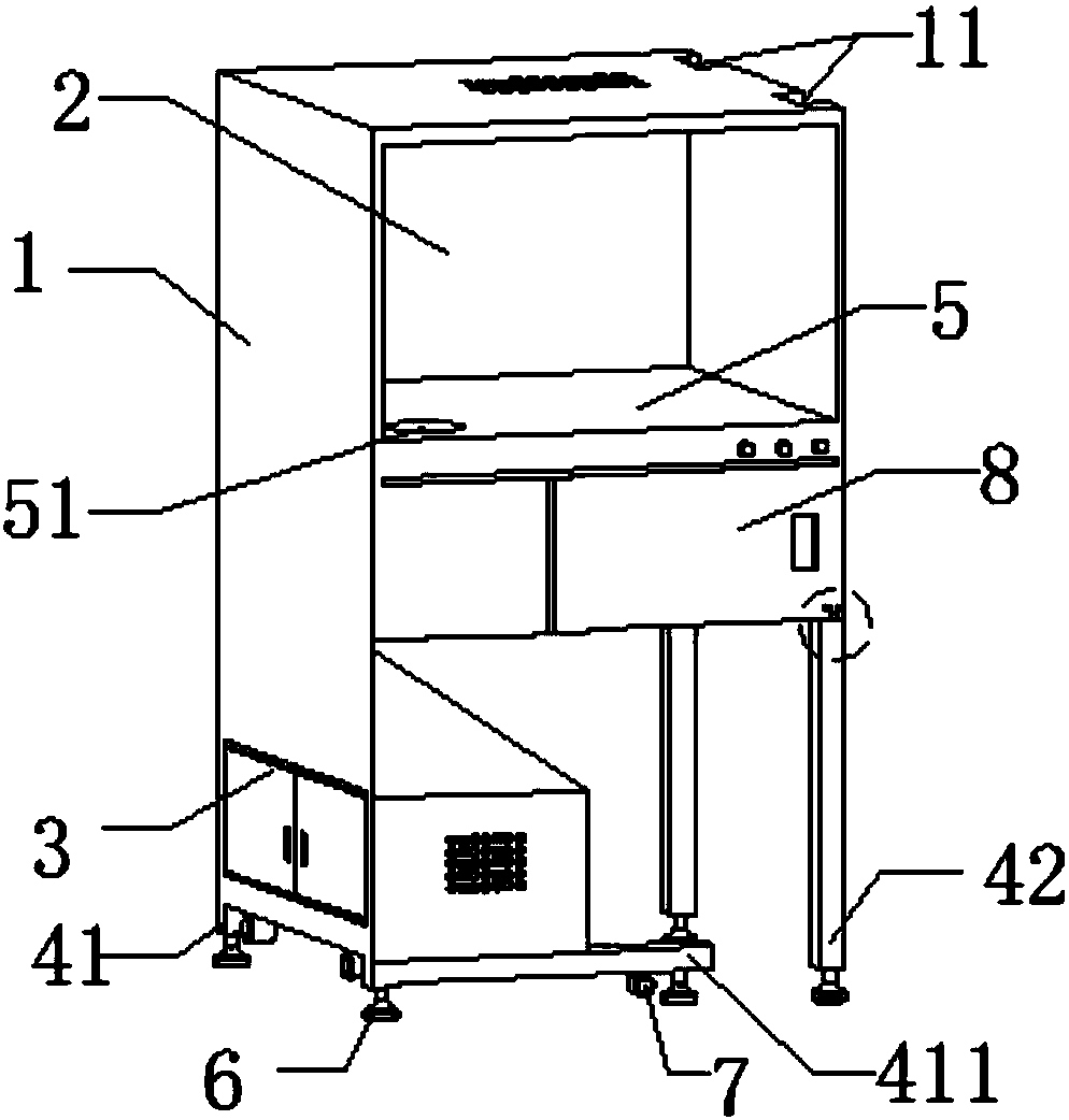 Dispenser rack convenient to combine with production line