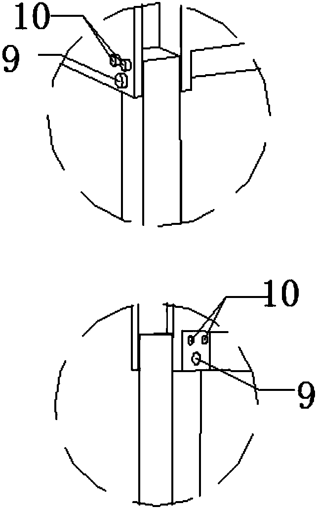 Dispenser rack convenient to combine with production line