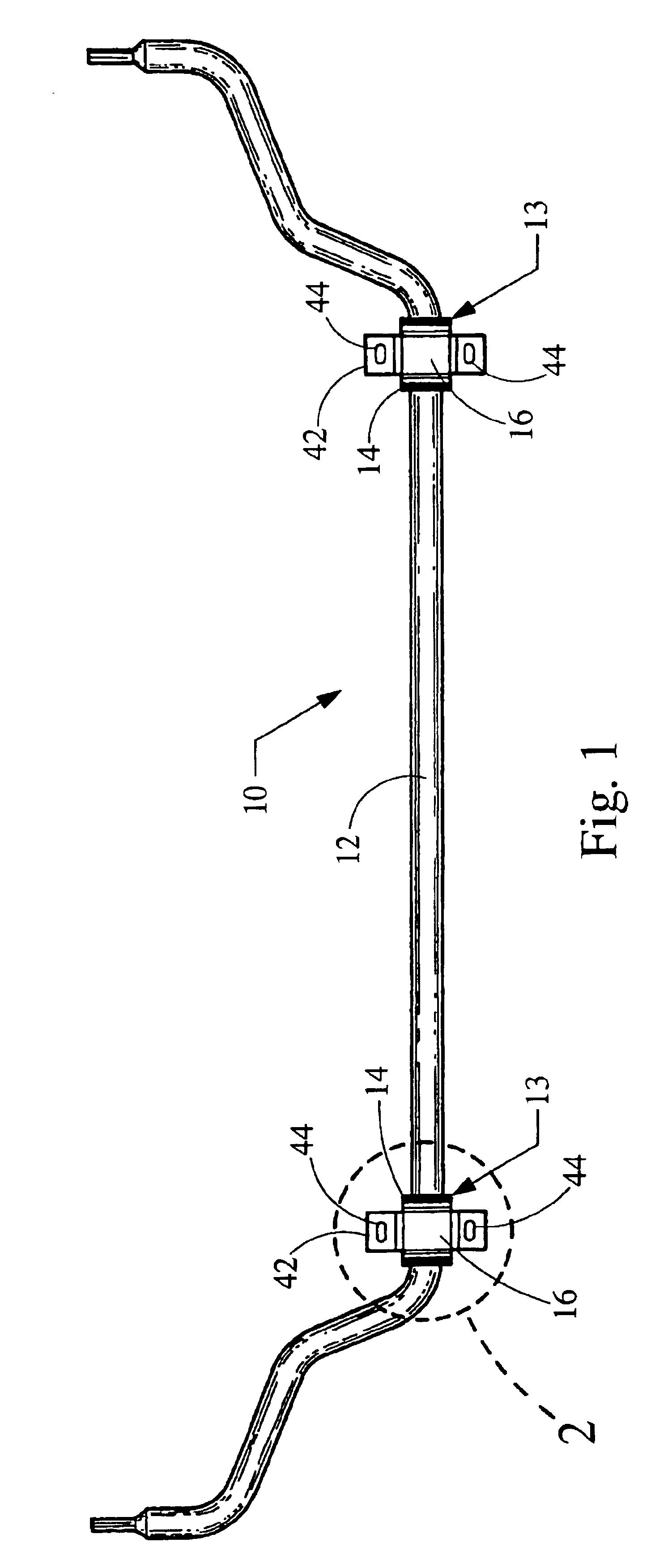 Method of forming compression gripped bushing system