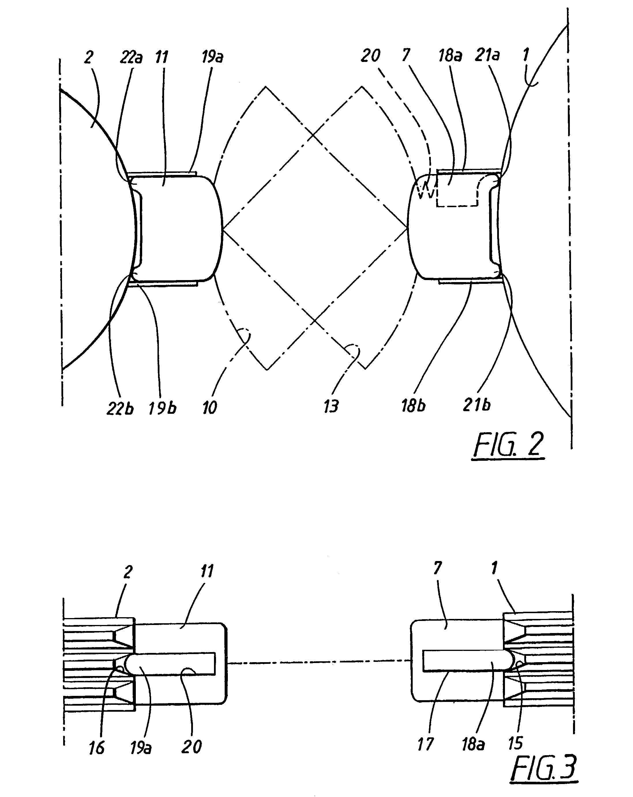 Device and method for alignment of components