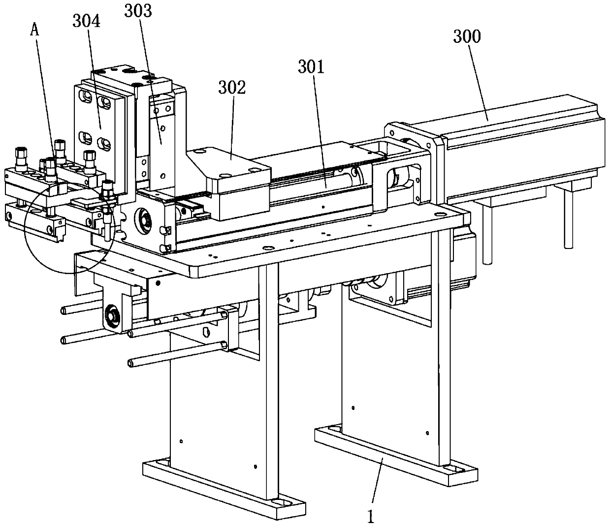 Conveying mechanism for ceramic substrate