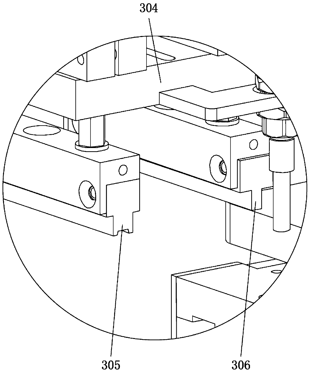 Conveying mechanism for ceramic substrate