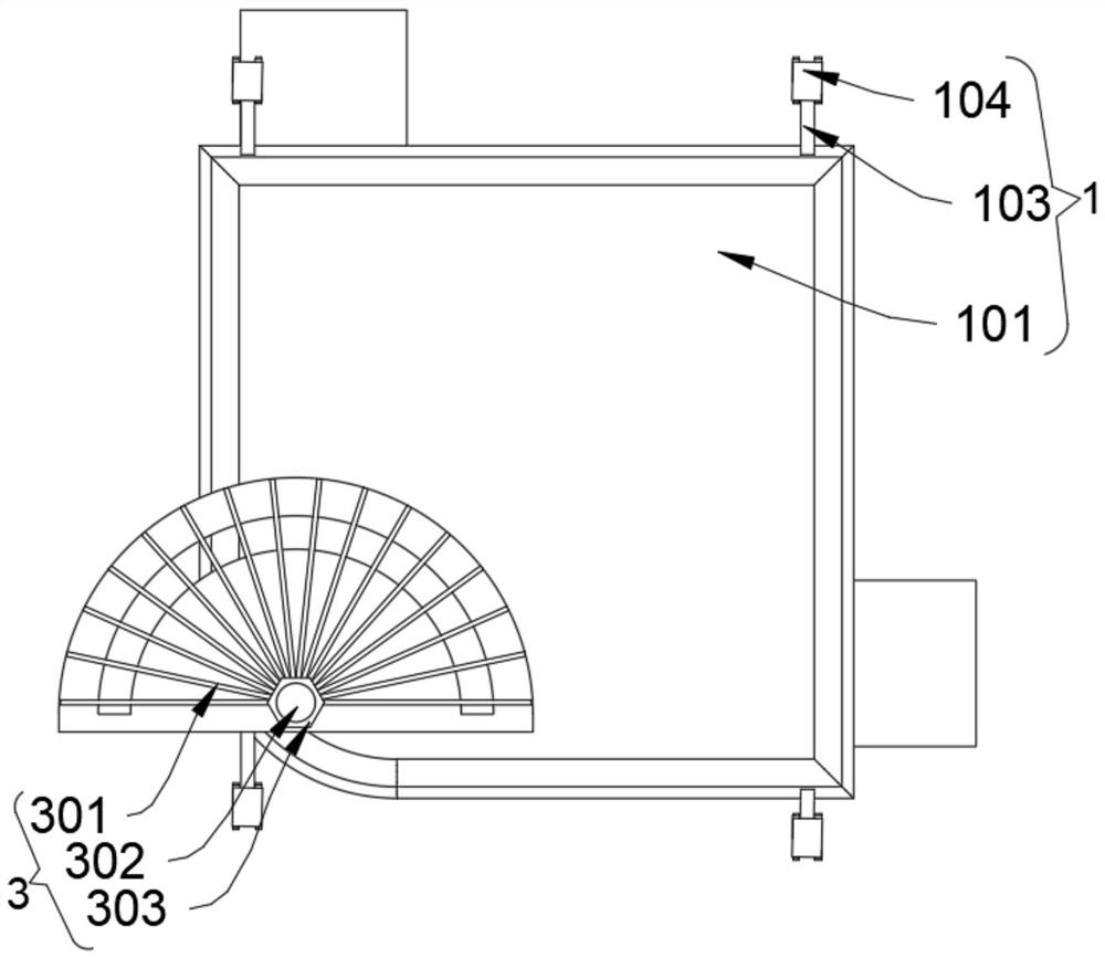 Plate corner connecting piece