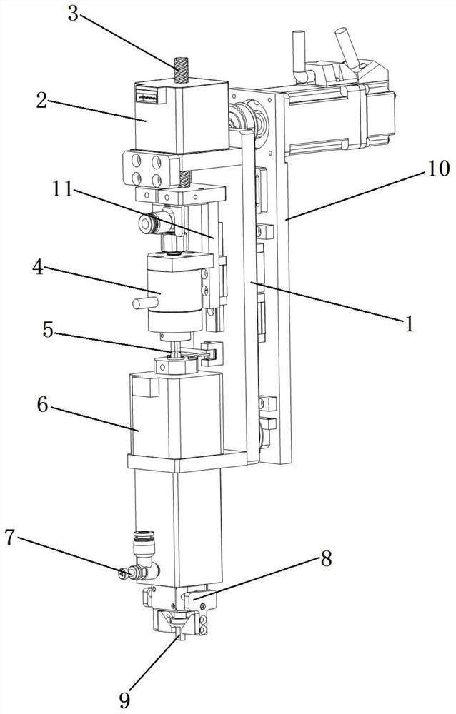 Sucking and clamping integrated sucker module