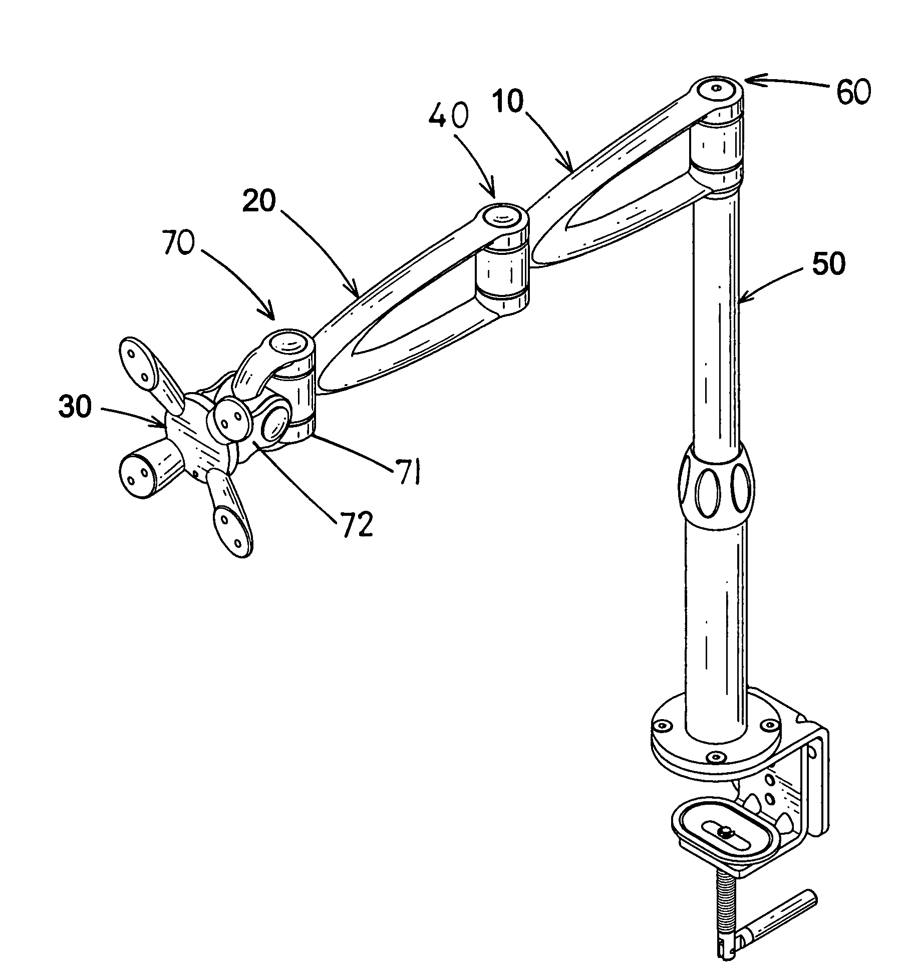 Monitor-holding device