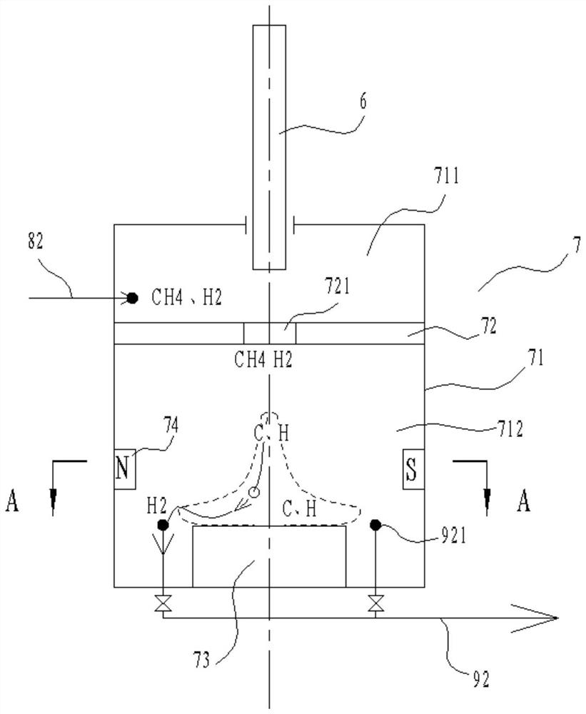 Microwave plasma processing device