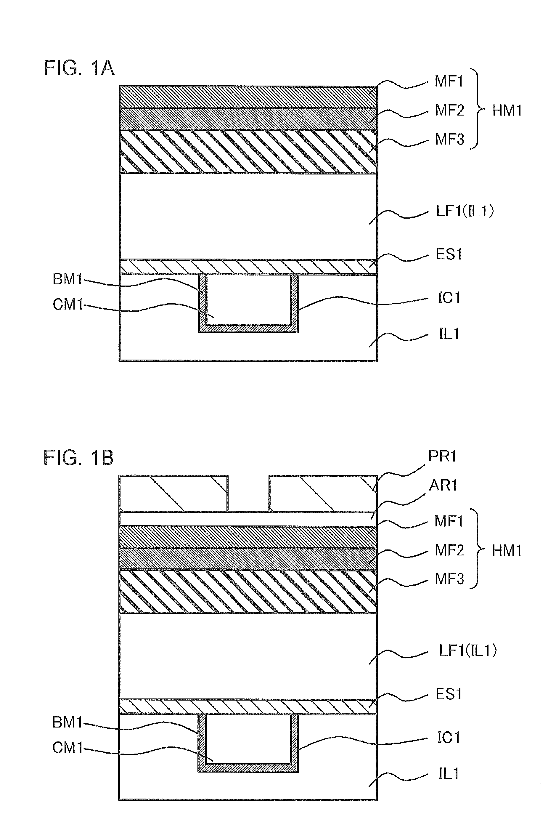 Method of manufacturing semiconductor device including forming trench pattern in a mask film