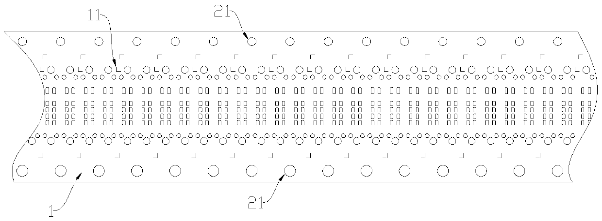 Ultra-small size double-sided adhesive tape cutting method