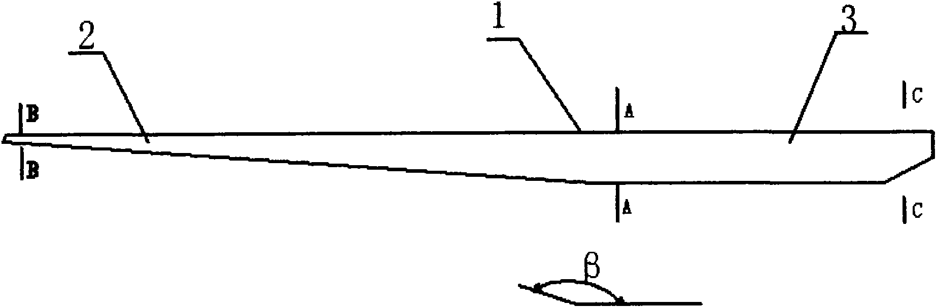 Macromolecule environment-friendly novel practical chopsticks