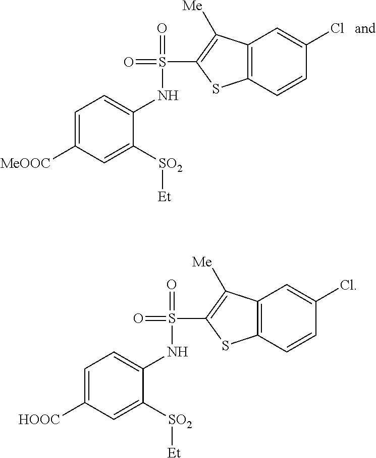 Benzothiophene sulfonamides derivatives as chemokine receptor modulators