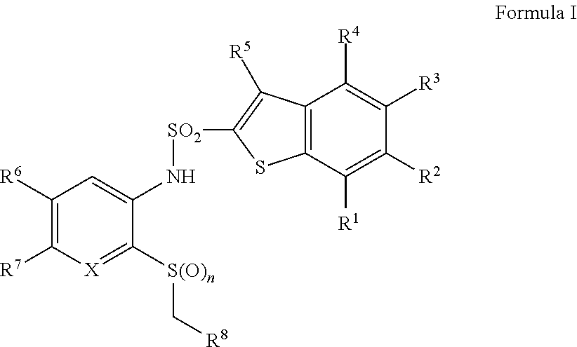 Benzothiophene sulfonamides derivatives as chemokine receptor modulators