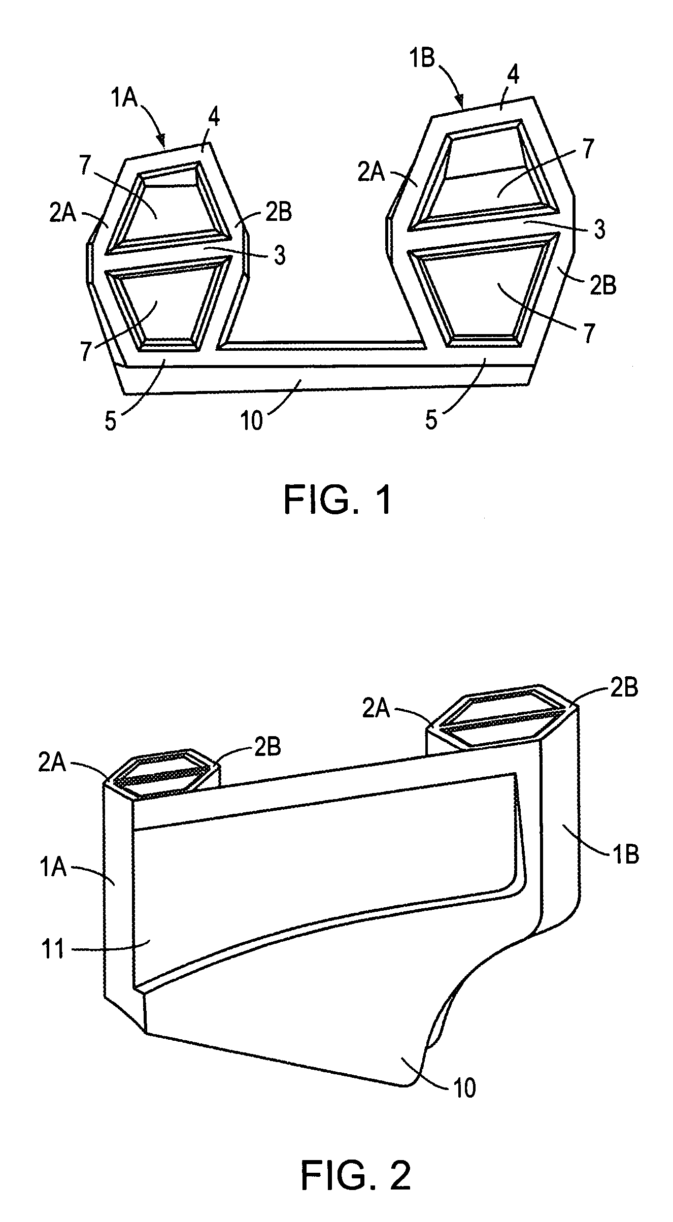 Full length cartridge cushioning system