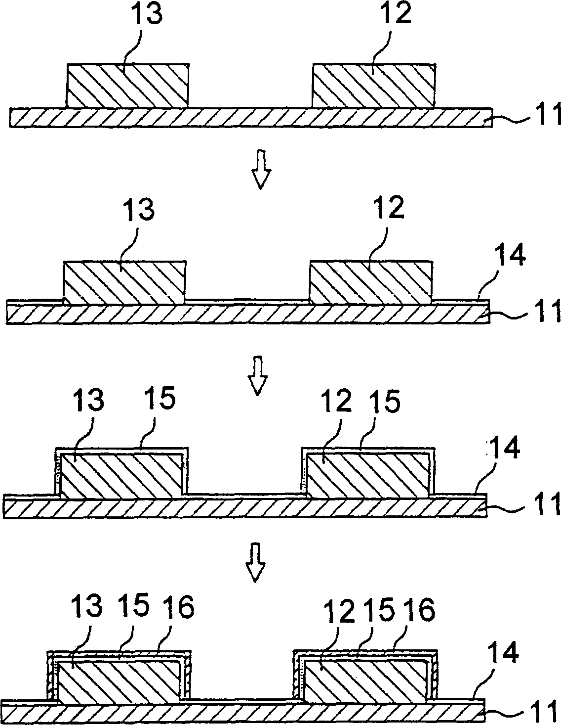 Alloy plating liquid for modular printed circuit board surface treatment