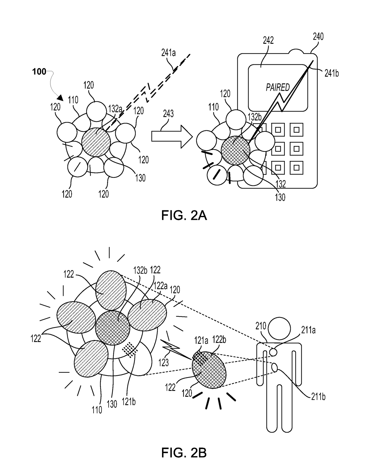 Method, devices and systems for sensor with removable nodes