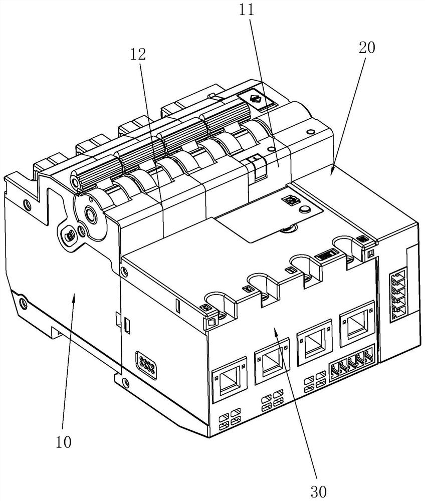 Modularized automatic reclosing miniature circuit breaker