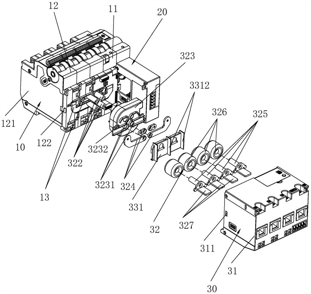 Modularized automatic reclosing miniature circuit breaker