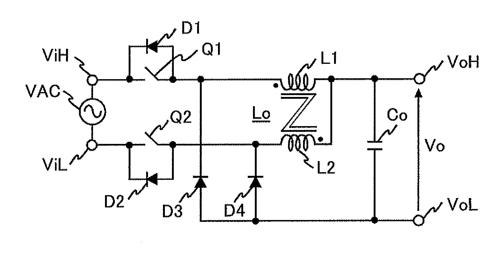 Power-supply device, and LED lighting equipment and hard disk drive using the same