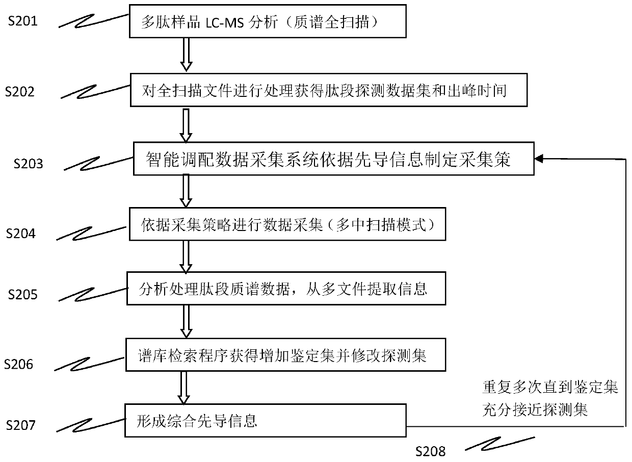 Method for analyzing peptide fragment impurities in high-purity polypeptide based on data mining