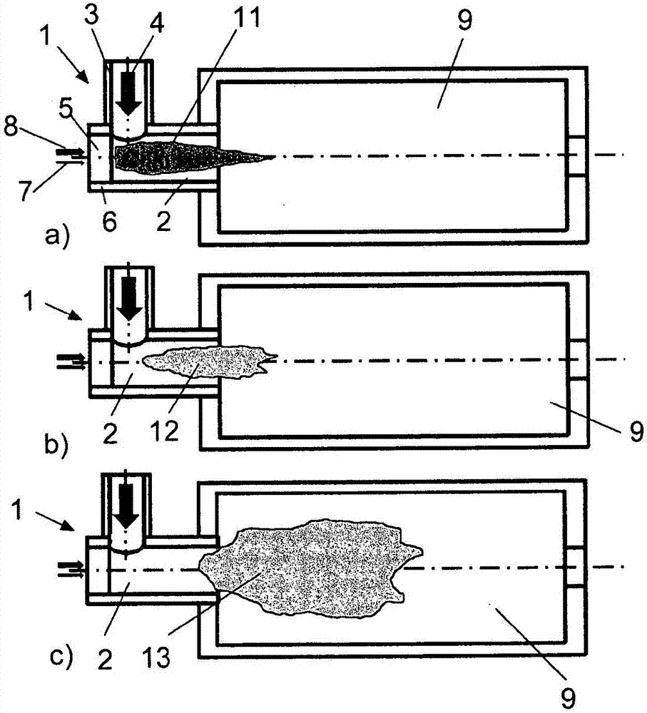 Combustor assembly and method for burning gaseous or liquid fuels