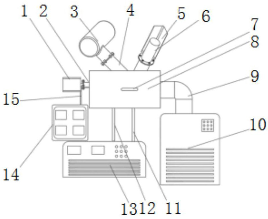 Device and method for testing service life of knuckle bearing by using air pressure loading