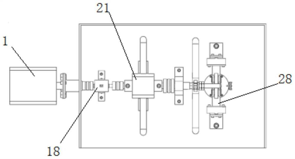 Device and method for testing service life of knuckle bearing by using air pressure loading