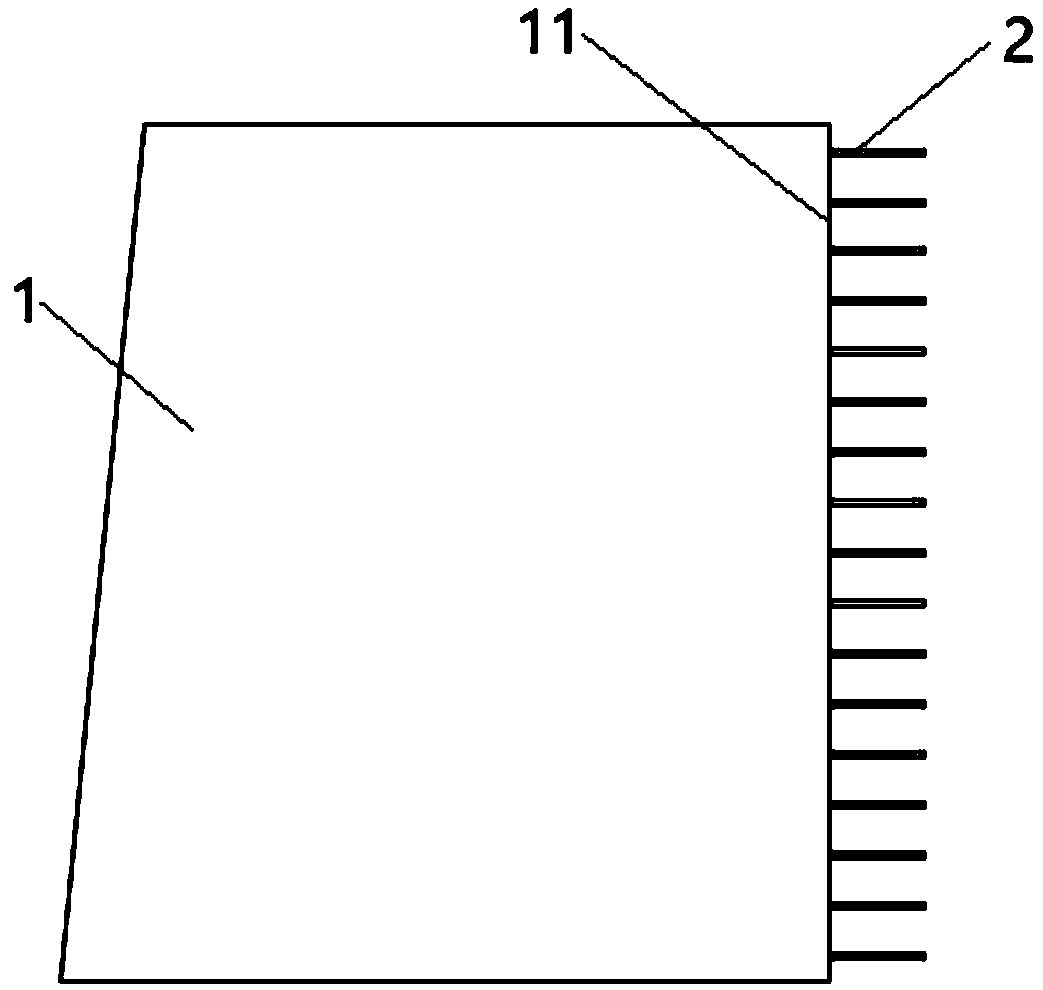 Connecting structure and manufacturing method of tower drum section